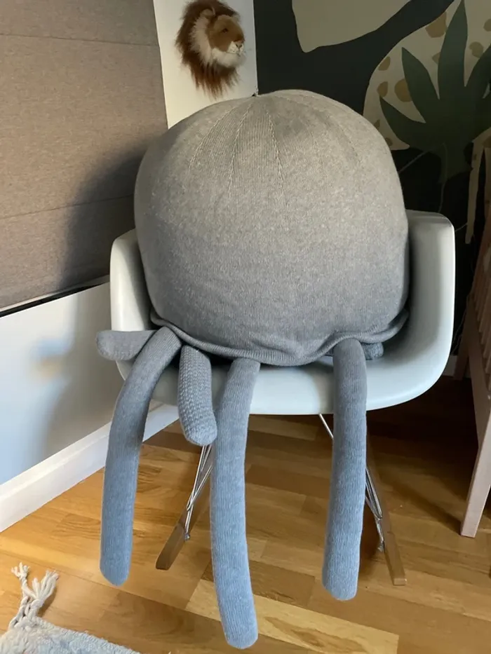Pouf Octopus Poofi neuf tricoté - photo numéro 2
