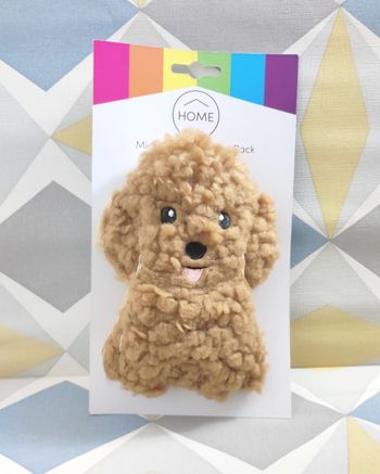 Bouillotte Micro-ondable Peluchée petit chien