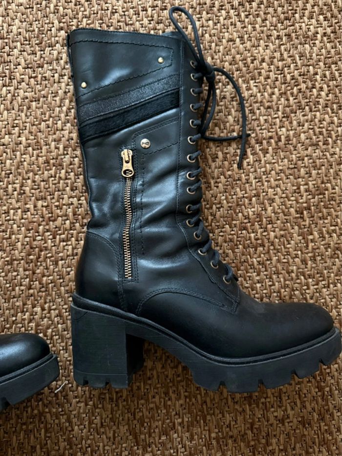 Bottes en cuir Nero Giardini Pointure 38 - photo numéro 4
