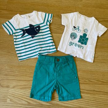 Ensemble short tee-shirt