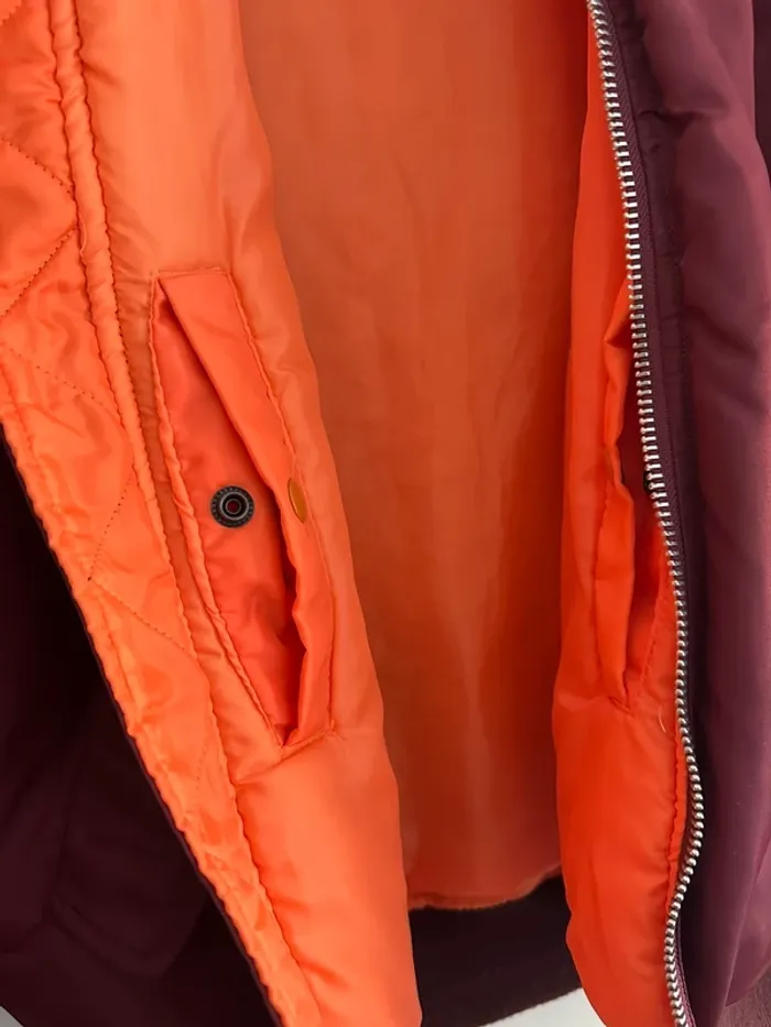 Veste bomber Brandit XL homme – Bordeaux Idéal hiver - photo numéro 9