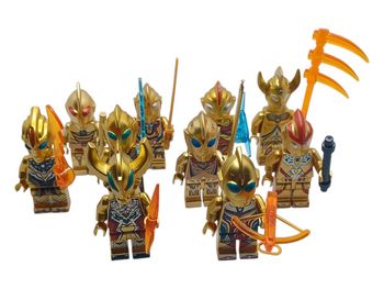 Lot de 10 Figurines Gardien Galactique-Compatible Lego