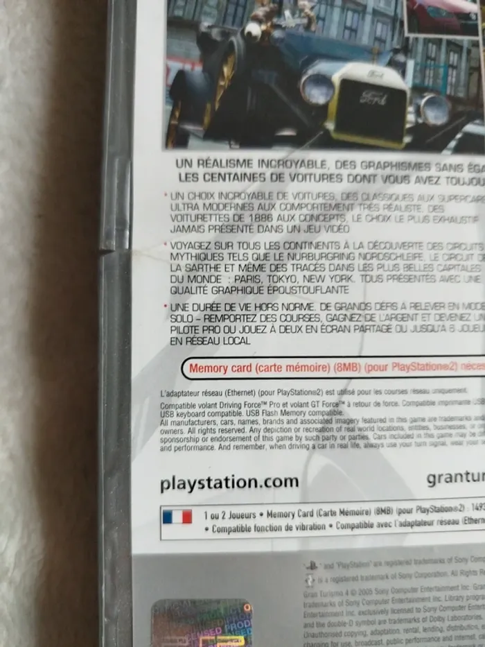 Jeu PS2 Gran Turismo 4 - photo numéro 3