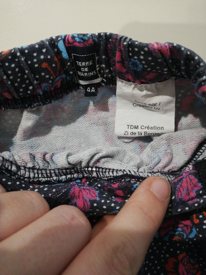 Jupe terre de marins fille 4 ans