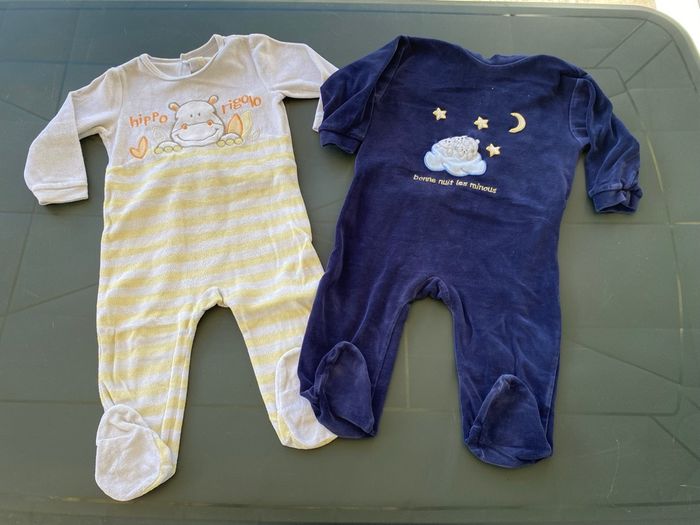 Lot de pyjamas et bodies garçon 18 mois - photo numéro 3