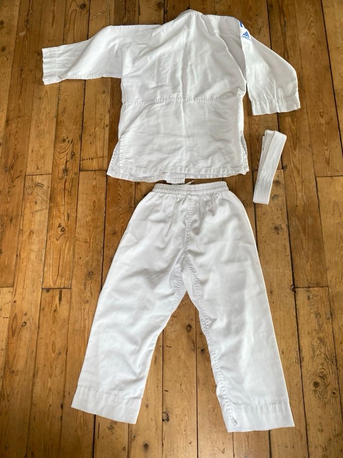 Kimono judo club petit Quevilly 8-10 ans Adidas - photo numéro 6