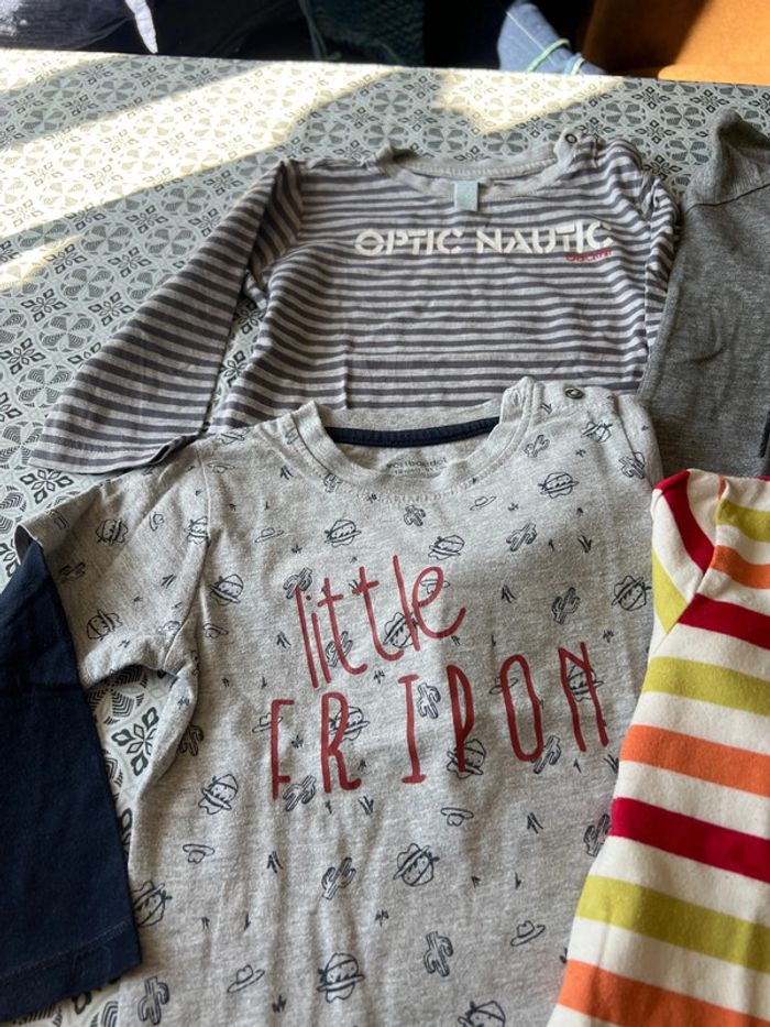 Lot de 4 tshirts manches longues - photo numéro 2