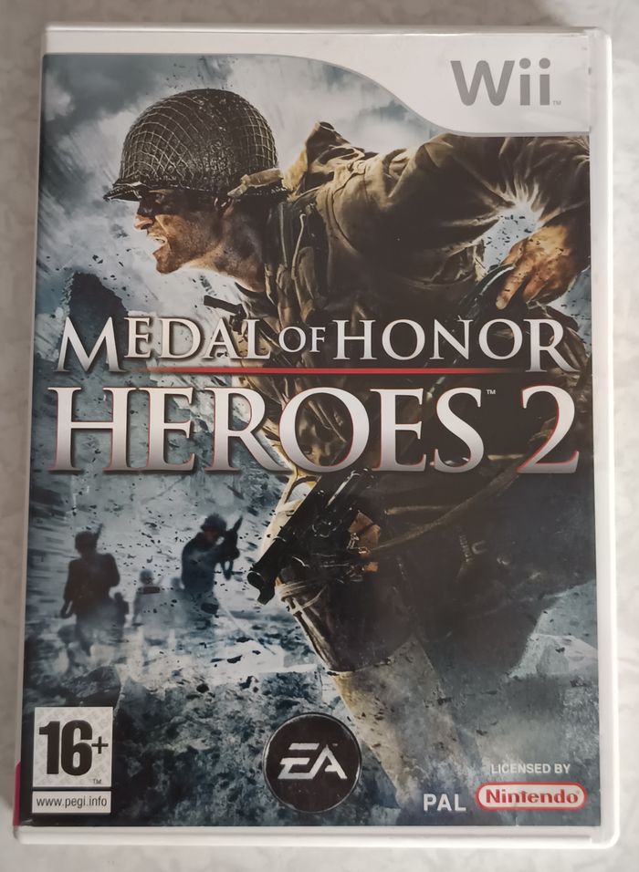 Medal of Honor Heroes 2 Wii Notice incluse - photo numéro 1