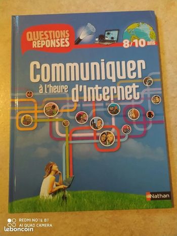Livre Communiquer à l'heure d'internet 8/10 ans
