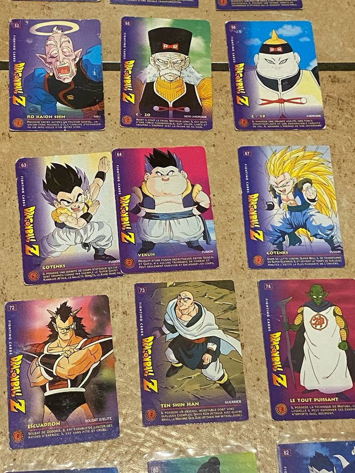 Cartes dragon Ball - photo numéro 4