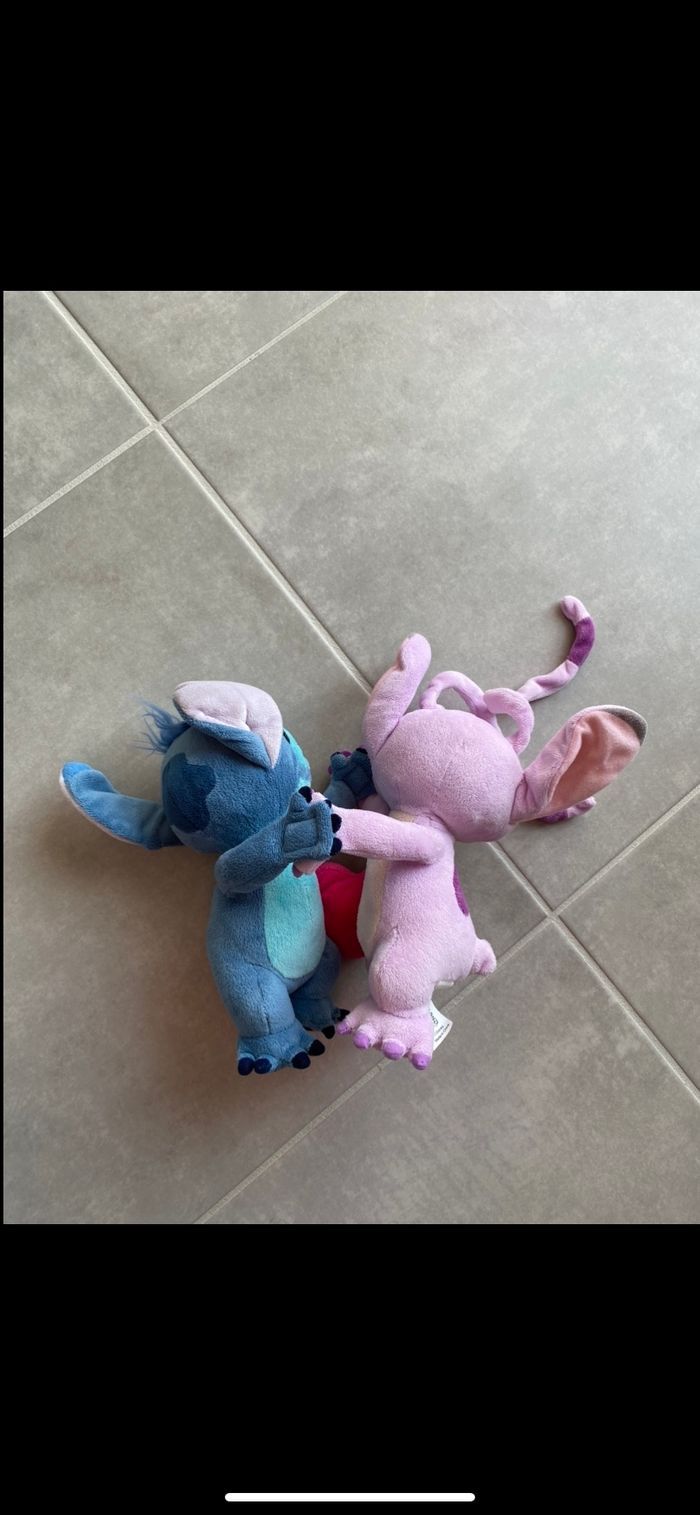 Peluche Angel et Stitch Neuve - photo numéro 6