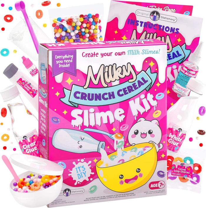 Loisir créatif - Kit Slime : Milky Crunch Cereal - photo numéro 4