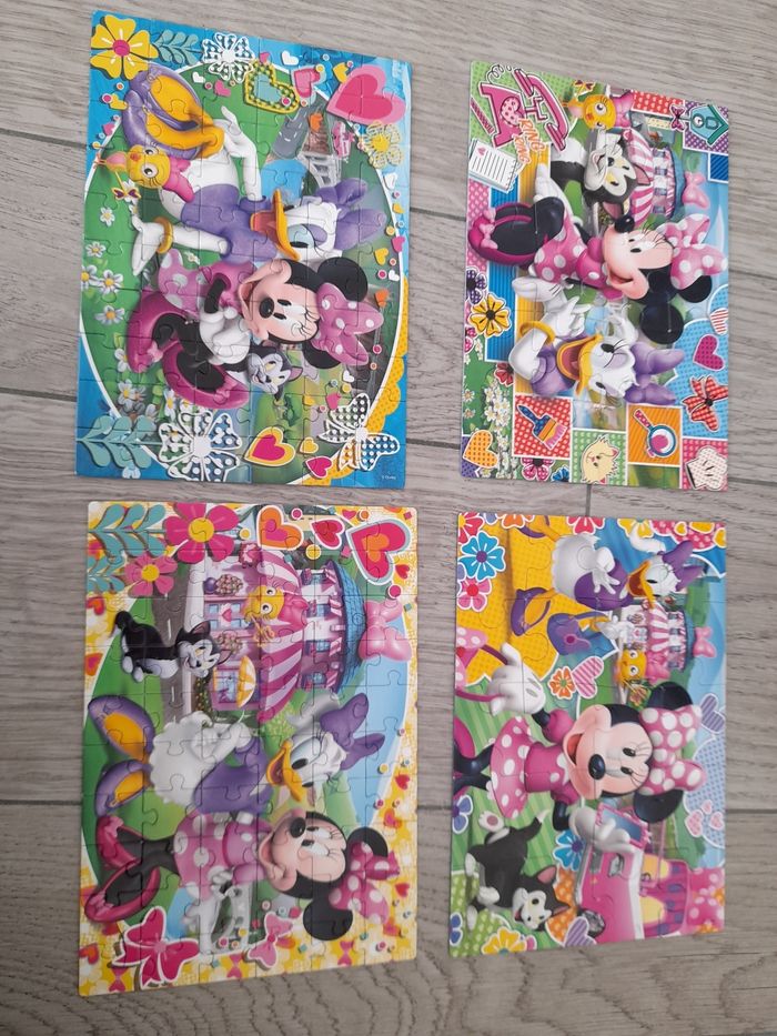 Puzzles minnie - photo numéro 2