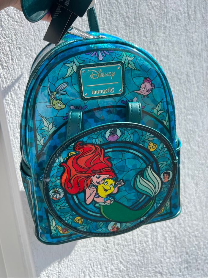 Loungefly et ears stained glass Ariel - photo numéro 5