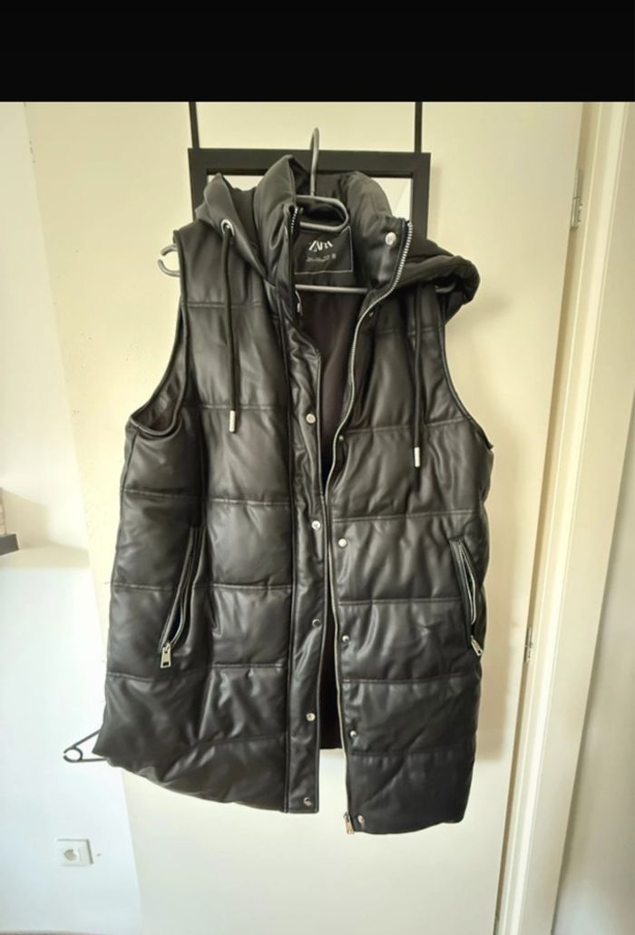 Veste Zara sans manche taille 40 /L - photo numéro 2