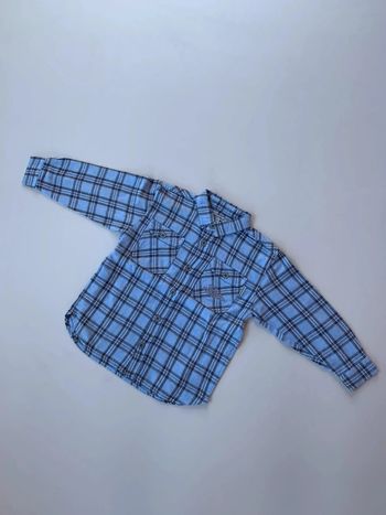 Chemise à carreaux Poivre Blanc 6 ans