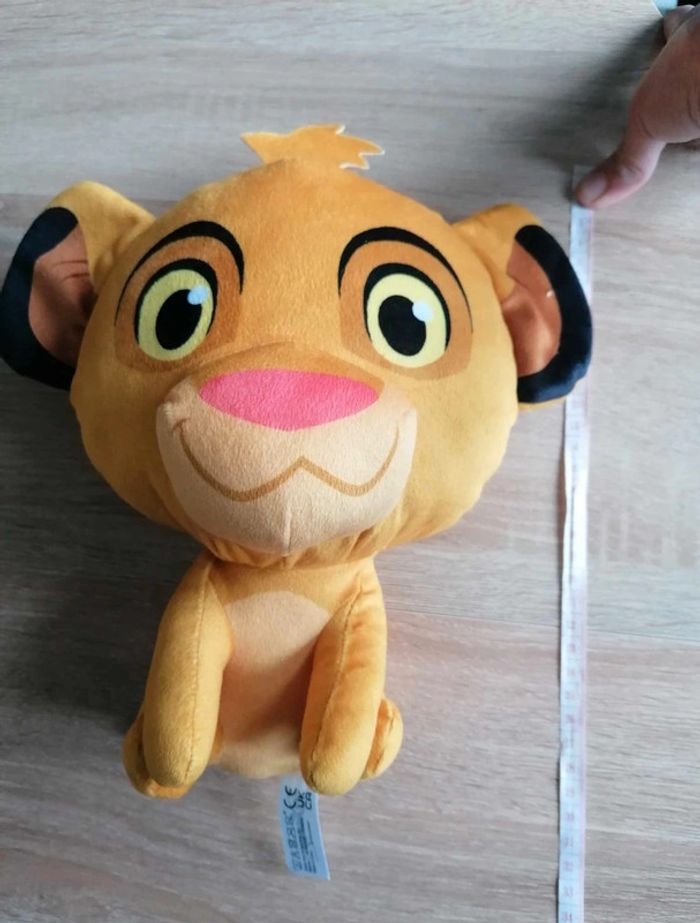 Peluche Roi lion Disney enfant - photo numéro 3
