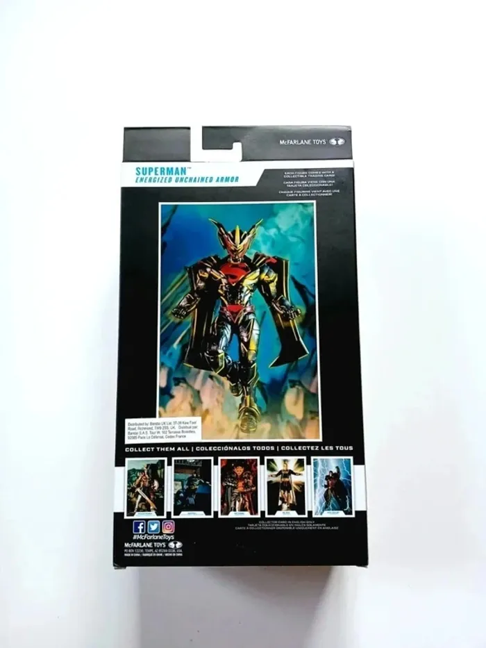 Figurine Superman Energized Unchained Armor McFarlane DC Multiverse - photo numéro 2