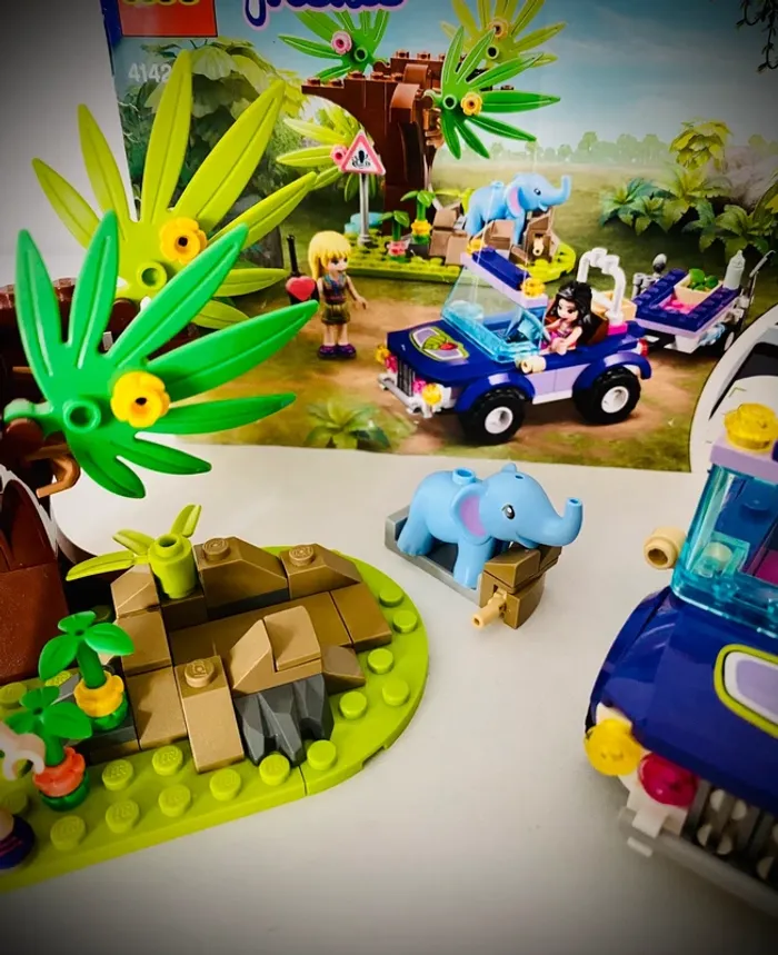 LEGO Friends 41421 - Le Sauvetage du Bébé Éléphant - Complet avec Notice - photo numéro 8
