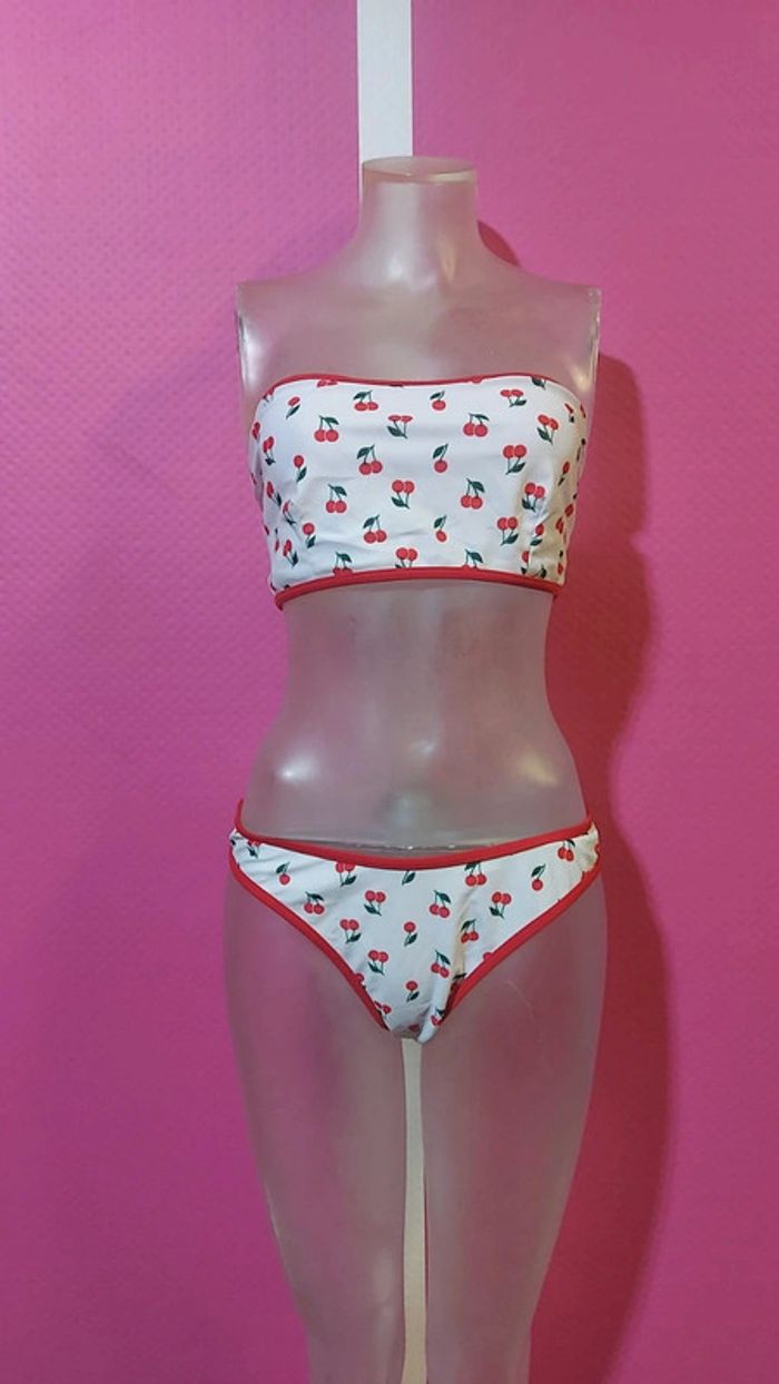 Maillot de bain bandeau 2 piece taille 40