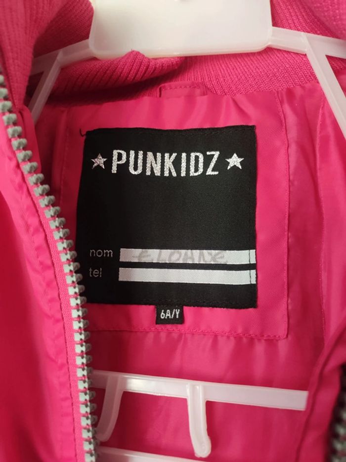 Blouson imperméable rose 6 ans Punkidz - photo numéro 2