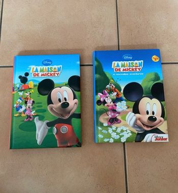 Lot livres la maison de Mickey