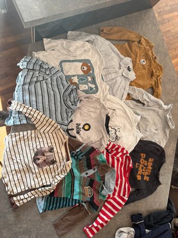 Lot t shirt manches longues