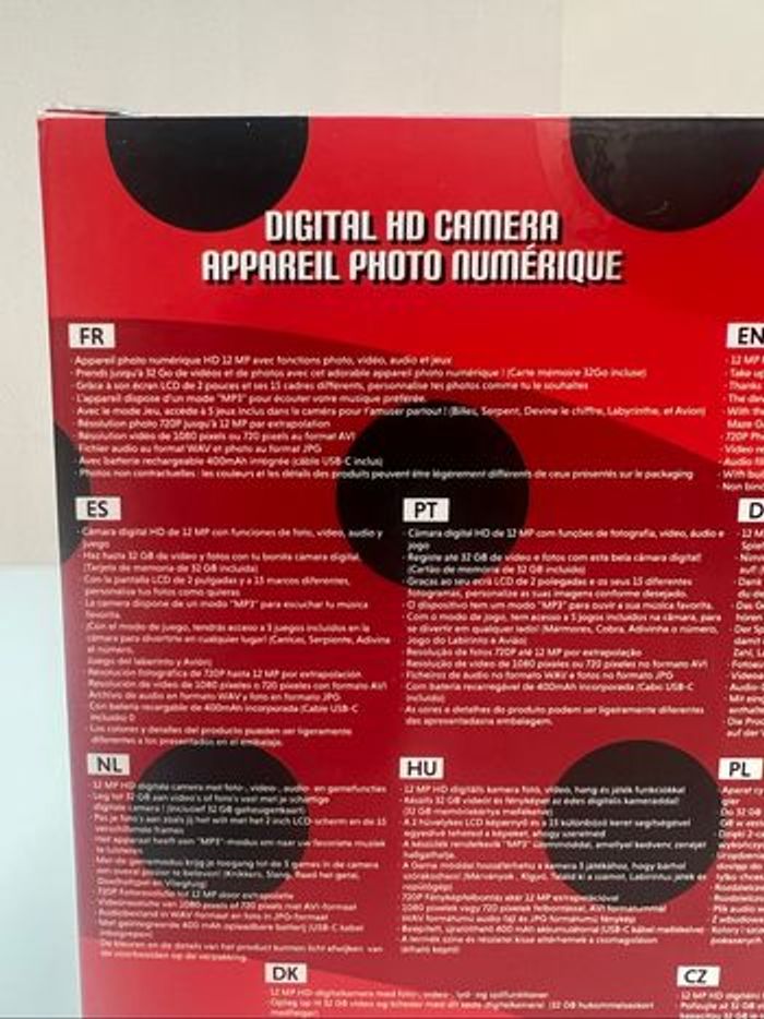 Lexibook Miraculous Ladybug Chat Noir Appareil Photo - photo numéro 4