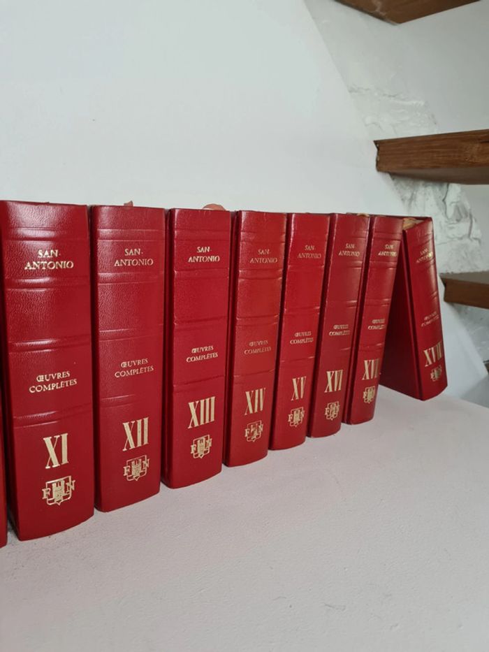 Œuvres completes San Antonio 18 volumes - photo numéro 4
