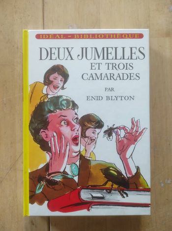 Deux jumelles et trois camarades Enid Blyton Hachette Idéal-Bibliothèque 1975