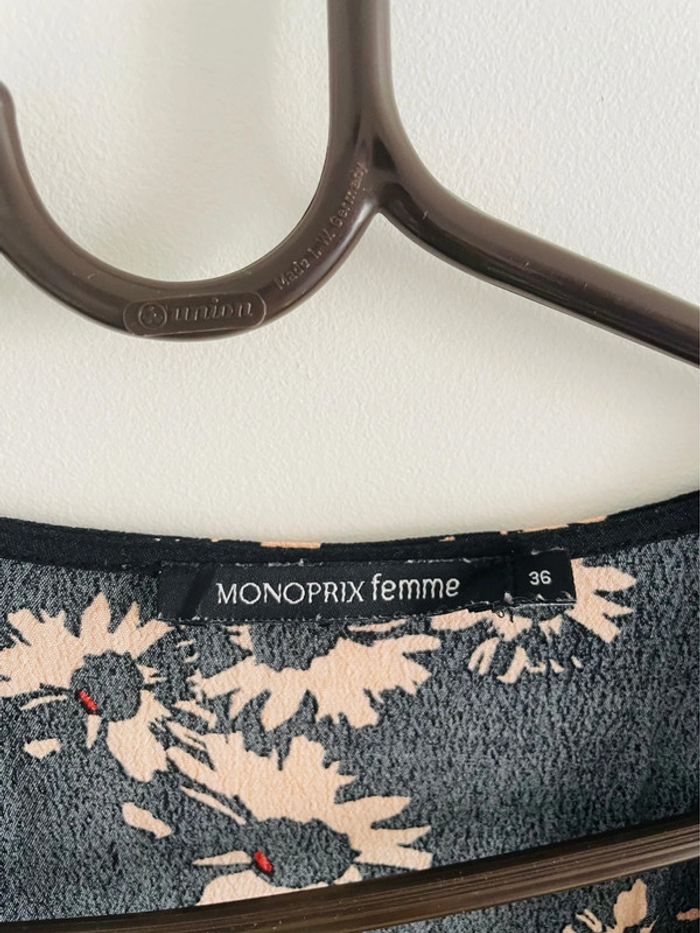 Robe à fleurs de marque Monoprix - photo numéro 4