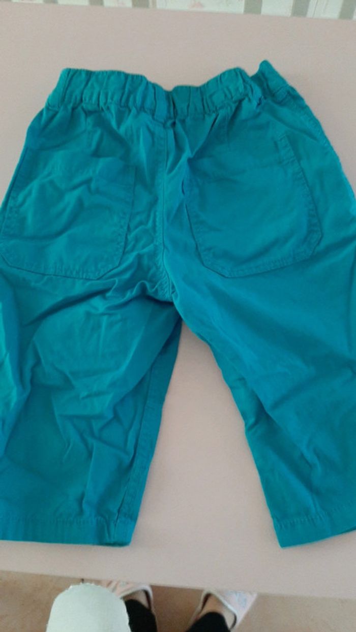 Bermuda garçon turquoise 10 ans - photo numéro 2