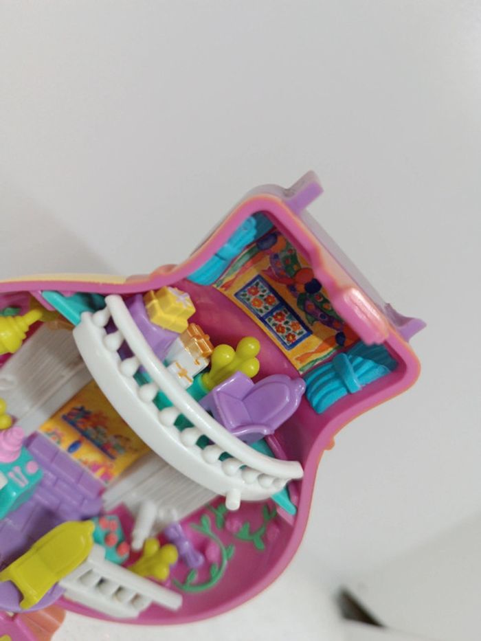 Polly pocket bluebird montgolfière balloon haut loin attraction manège UP away holiday miniature - photo numéro 2