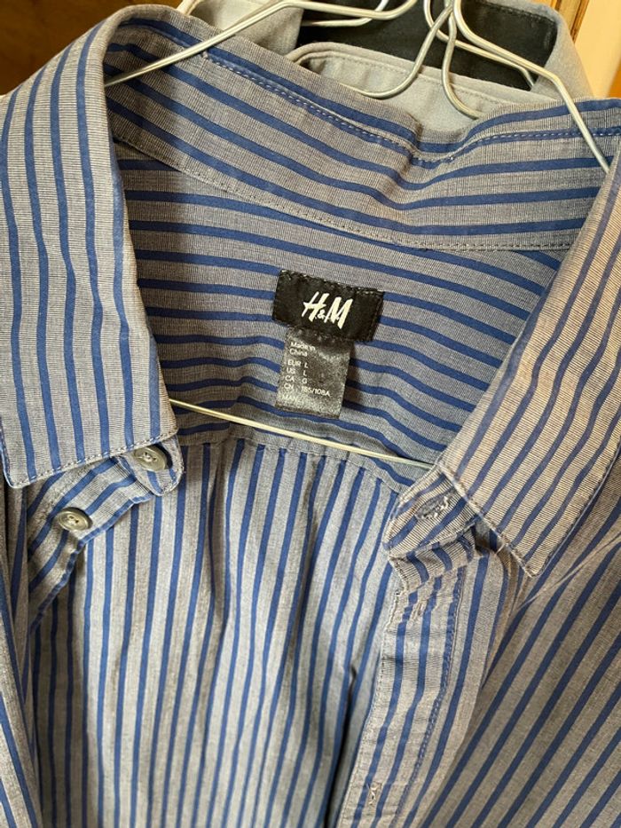 Chemise H&M taille L en très bon état - photo numéro 2