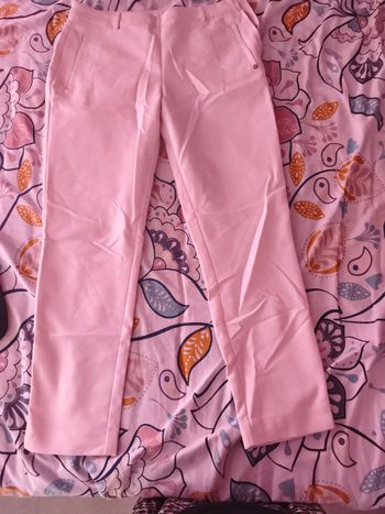 Pantalon classe rose pâle 