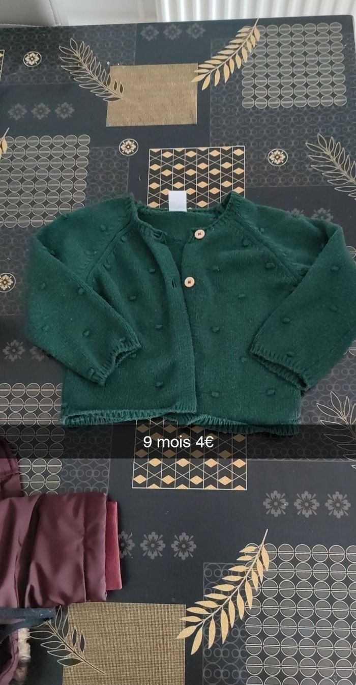 Vend des vêtements fille 9 mois - photo numéro 4