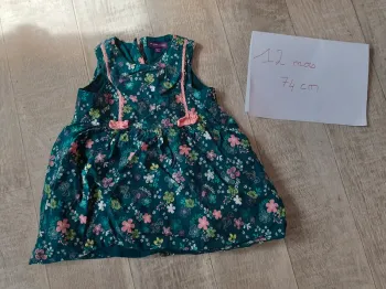 Robe sergent major 12 mois 74 cm