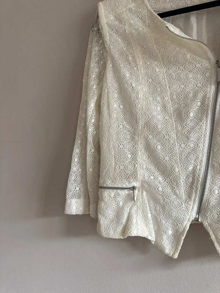 Veste en dentelle Morgan – Taille 38 - photo numéro 2