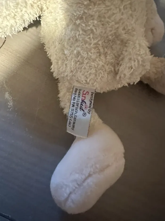Peluche doudou mouton sunkid - photo numéro 4