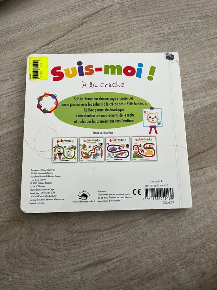 Livre suis moi à la crèche - photo numéro 3