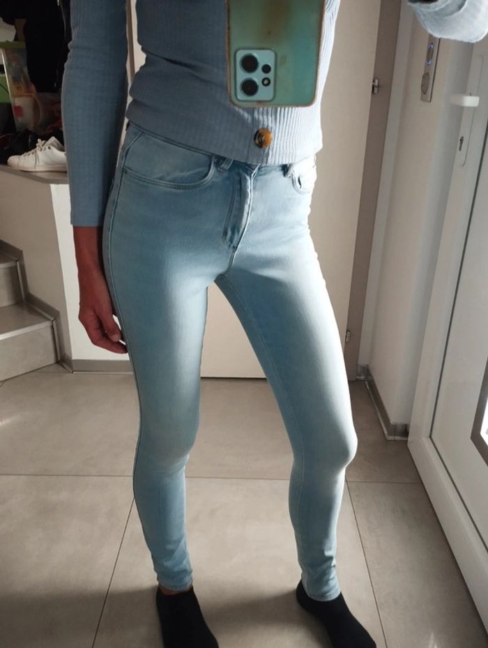 Jean bleu clair skinny Only TXS - photo numéro 3
