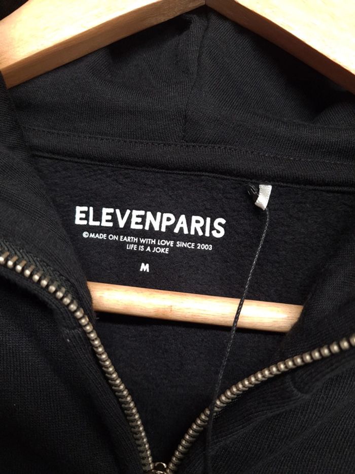 Veste zippée à capuche elevenparis - photo numéro 4