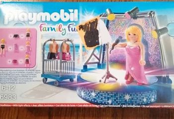 playmobil 6893 scène avec artiste