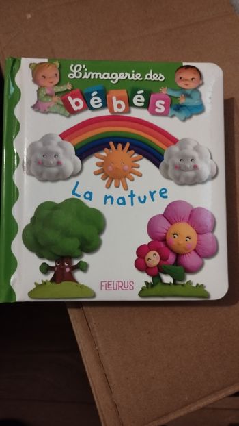 Livre bébé La Nature