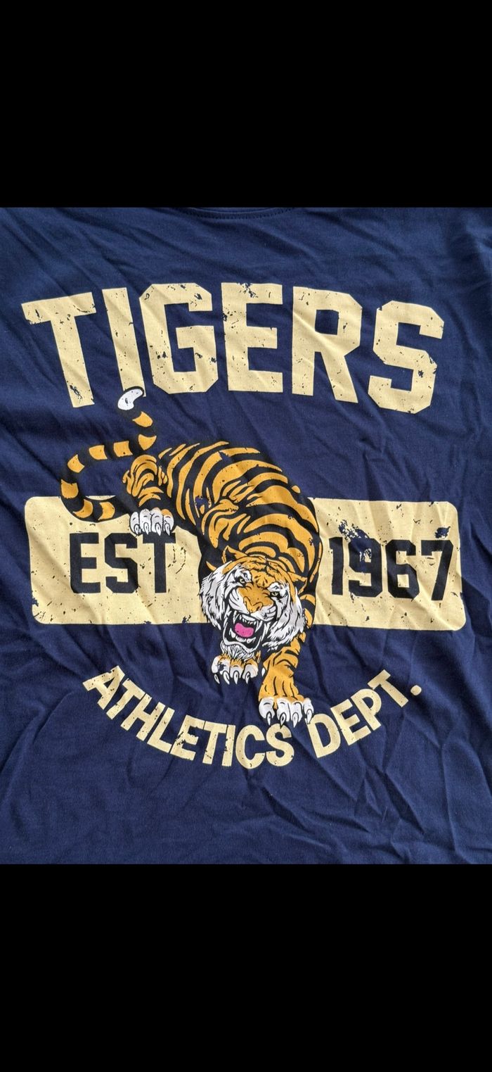 Tee shirt manches courtes Tigre - photo numéro 2