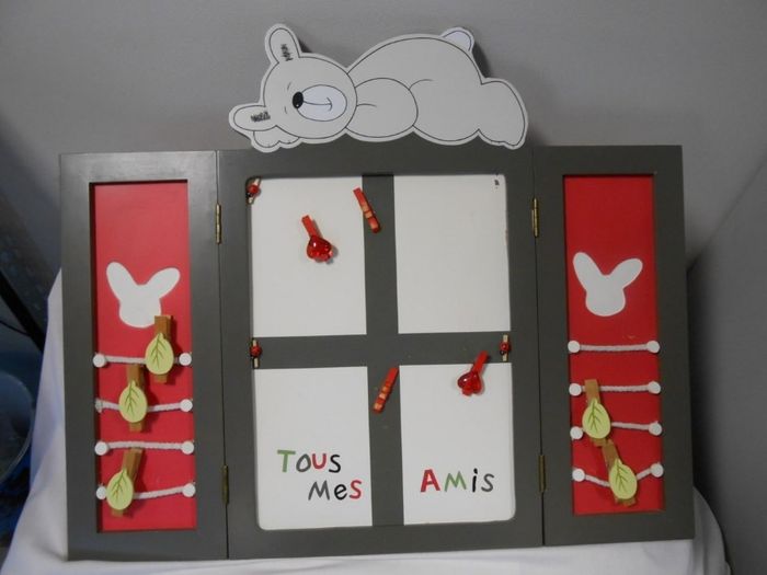 Cadre décoratif en bois