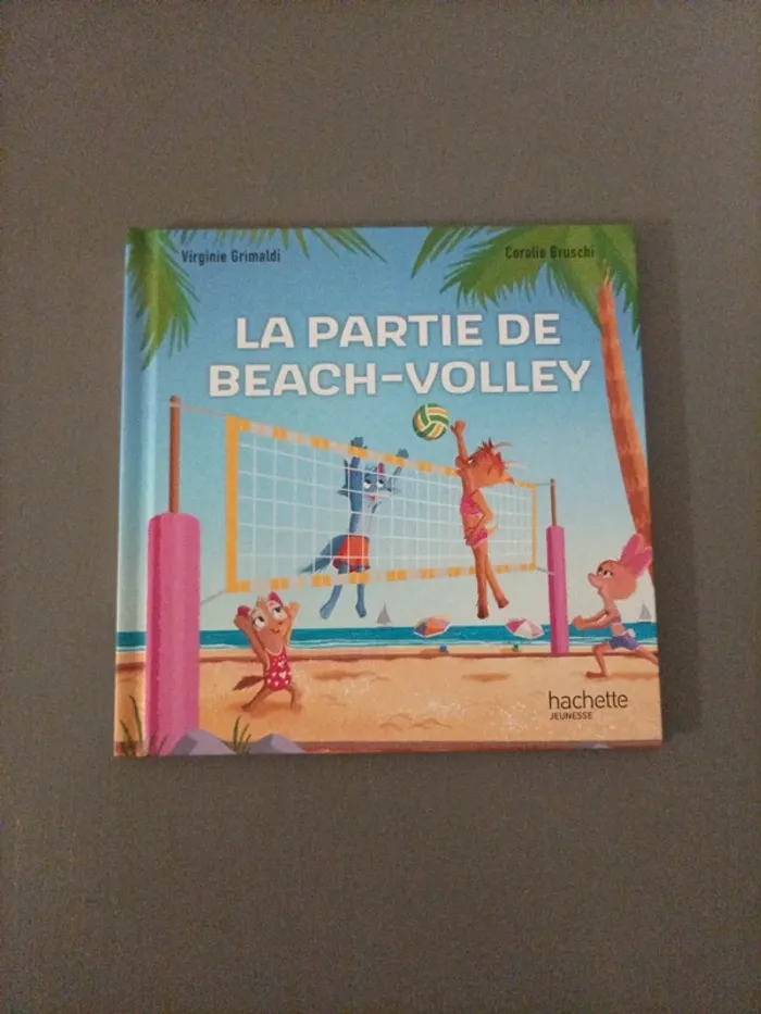 Livre La partie de beach-volley