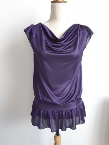 Haut manches courtes violet T38/40