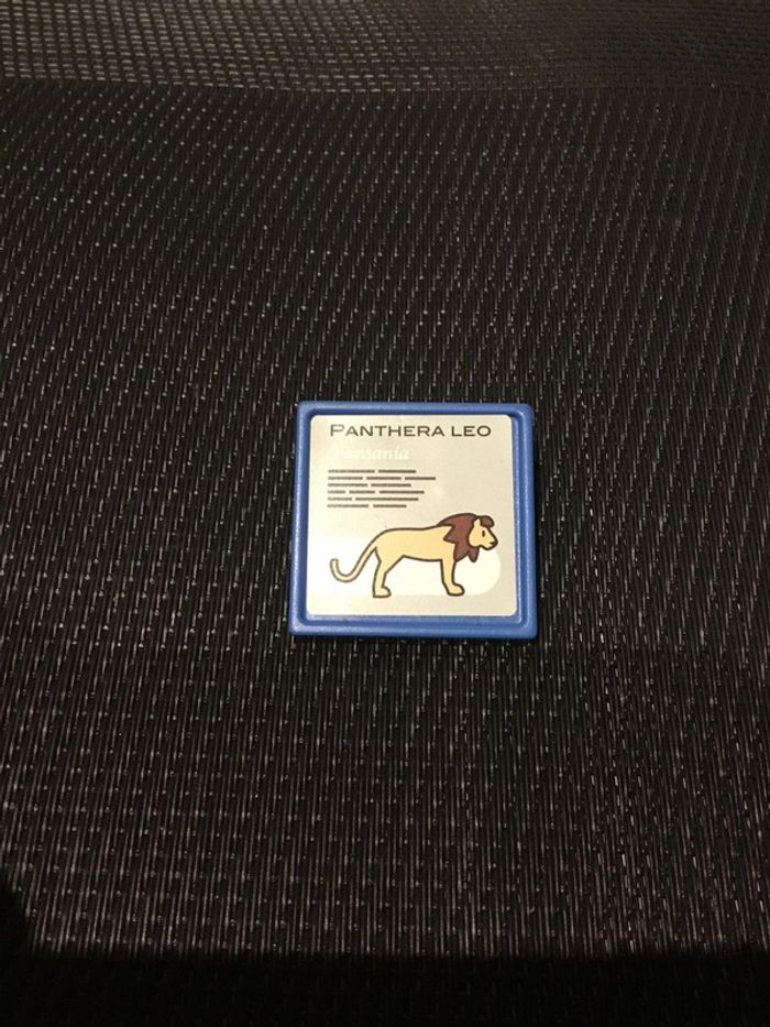 Playmobil panneau affiche enclos des lions Zoo 6634 pièces détachées