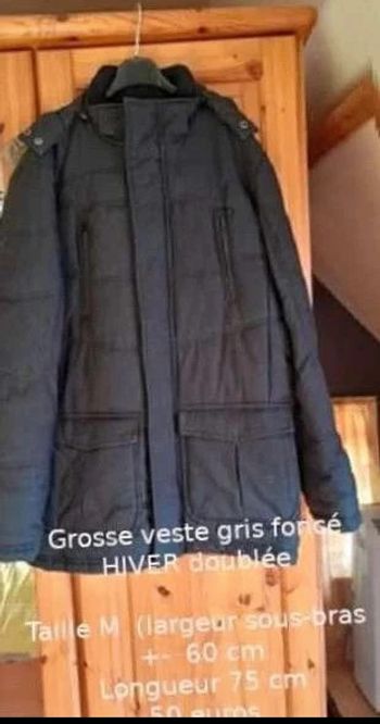 Grosse  veste  homme hiver